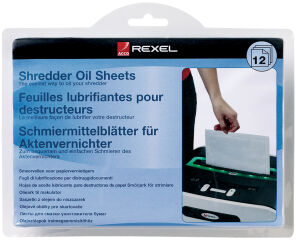 Rexel Feuille lubrifiante pour destructeur de documents