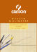 CANSON Bloc de papier millimétré, A3, 90 g/m2, bistre