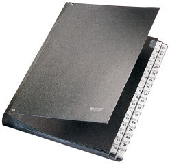 LEITZ Trieur &agrave; soufflet, A4, 1-31, 32 compartiments, noir