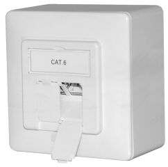 DIGITUS Bo&icirc;tier de montage en saillie cat.6A (profond),