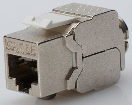 DIGITUS module Keystone cat.5e, 1 x RJ45, blind&eacute;,