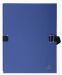Miniature EXACOMPTA Chemise &agrave; dos extensible, A4, carton, bleu marine n°1