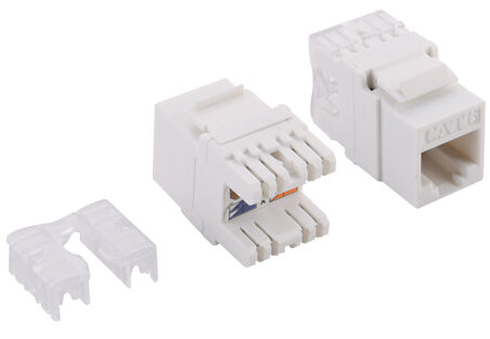 LogiLink Module keystone Cat.6, Classe E, non blind&eacute;, LSA