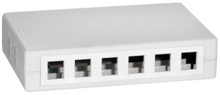 LogiLink Boîtier en saillie pour module keystone, 12 ports