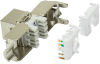 Miniature LogiLink Module keystone Cat.6A, non blind&eacute;, noir n°0