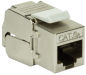 Miniature LogiLink Module keystone Cat.6A, non blind&eacute;, noir n°1