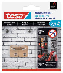 tesa Vis adhésive pour brique, rectangulaire, 10 kg