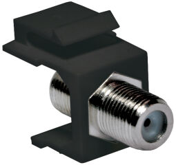 LogiLink Module keystone prise femelle F, noir