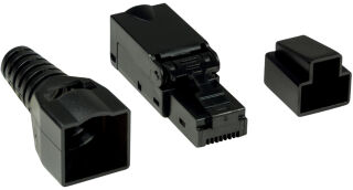LogiLink Connecteur RJ45 cat.6A, TA568A, non blind&eacute;