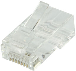 LogiLink Connecteur modulaire RJ45 Cat.6A, non blind&eacute;