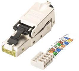 DIGITUS Connecteur RJ45, cat. 6A (profond)