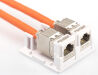 Miniature DIGITUS Bo&icirc;tier vide pour 2 modules Keystone, blanc pur n°1