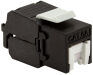 Miniature LogiLink Embase Keystone Cat.6A, non blind&eacute;, test&eacute; EC n°2