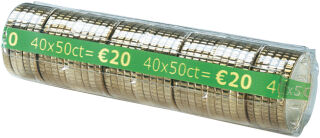 RESKAL Etui &agrave; monnaie THE CONTAINER, kit de 400 tubes
