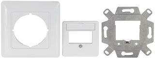 LogiLink Boîtier d'encastrement pour module Keystone 2 ports