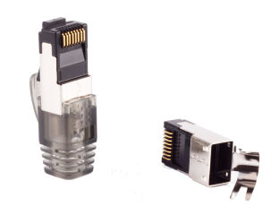 FLEXLINE Fiche RJ45 pour c&acirc;ble rond, cat.5-6A, blind&eacute;