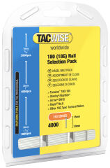 TACWISE Clous 18G/25 mm, 5.000 pièces