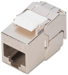 DIGITUS Bo&icirc;tier compact pour module Keystone, cat.6A, blind&eacute;