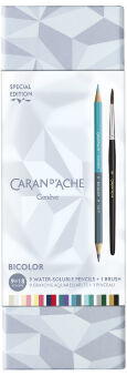 CARAN D'ACHE Crayons de couleur BICOLOR ALPINE FROST, set