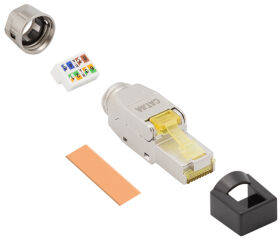 LogiLink Connecteur RJ45, cat. 8.1, blind&eacute;