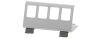 Miniature LogiLink Support de fixation pour 8 modules Keystone, inox n°1