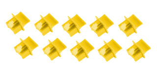 shiverpeaks Capuchon de protection pour fiche RJ45, jaune