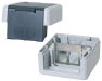 Miniature LogiLink Prise RJ45 cat.6A Outdoor, pour 2x RJ45, gris n°2